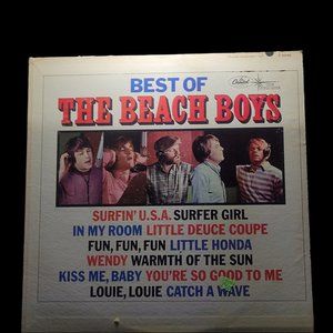 Best Of The Beach Boys Vol.1 Capitol T2545 Vinyl, LP Compilation. G+ Vinyl.